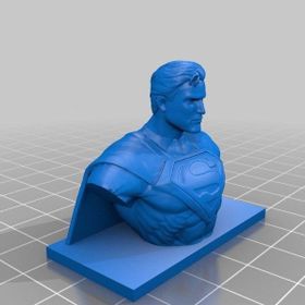AldımGeldi Superman Büstü Dekoratif Hediyelik Süs Eşyası Maket Biblo