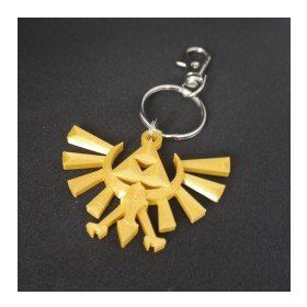 AldımGeldi The Legend of Zelda Hyrule Crest Anahtarlık
