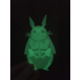 AldımGeldi Totoro Iskeleti Dekoratif Hediyelik Süs Eşyası Maket Biblo