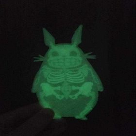 AldımGeldi Totoro Iskeleti Dekoratif Hediyelik Süs Eşyası Maket Biblo