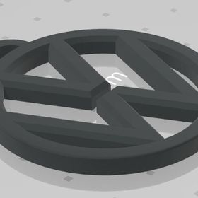 AldımGeldi Volkswagen Organik Plastikten Dekoratif Hediyelik Anahtarlık