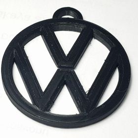AldımGeldi Volkswagen Organik Plastikten Dekoratif Hediyelik Anahtarlık