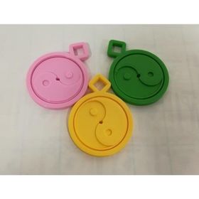 AldımGeldi Yin Yang Logosu Organik Plastikten Dekoratif Biblo