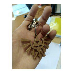 AldımGeldi Zelda Efsanesi Hyrule Crest Plastikten Hediyelik Anahtarlık