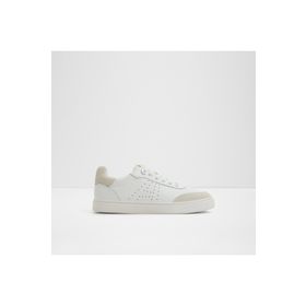 Aldo CLUBSPORT Kadın Hakiki Deri Beyaz Multi Düz Bağcıklı Lastik Tabanlı Ayakkabı
