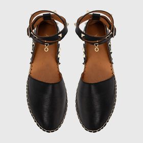Aldo Cusco-TR Siyah Kadın Espadril Sandalet