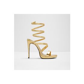 Aldo Katswirl Gold Kadın Abiye Topuklu Sandalet