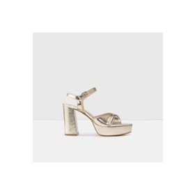 Aldo Lulea-TR Gold Abiye Topuklu Kadın Sandalet