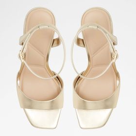Aldo Sake Gold Topuklu Kadın Sandalet