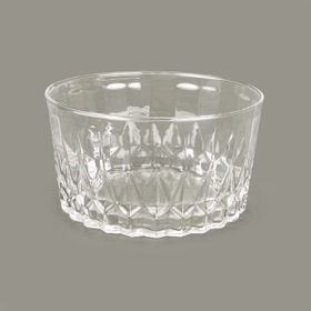 Alegre Glass Cansu Şeffaf 17x10 cm Kase