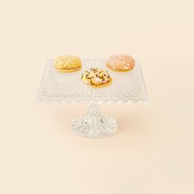 Alegre Glass Damla Kare 18x11 cm Stant