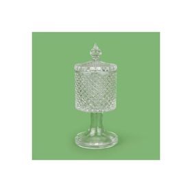 Alegre Glass Espina Kapaklı Şeffaf 280 ml Kurabiyelik
