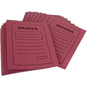Alemdar Sarı Telli Tam Kapaklı Karton Dosya