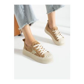 Alemdar Shoes Star Vizon Yıldız Detay Kadın Sneakers