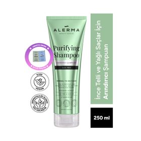 Alerma 250 ml İnce Telli ve Yağlı Saçlar İçin Arındırıcı Sülfatsız Şampuan