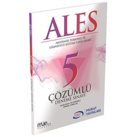 ALES 5 Çözümlü Deneme Sınavı Murat Yayınları