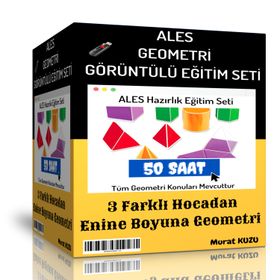 ALES Geometri Görüntülü Eğitim Seti Enine Boyuna Eğitim