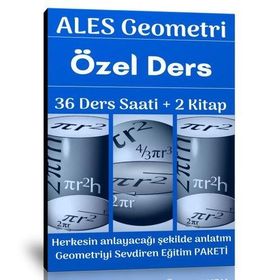ALES Geometri Özel Ders Anlatım Seti Enine Boyuna Eğitim