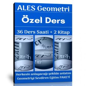 ALES Geometri Özel Ders Anlatım Seti Enine Boyuna Eğitim