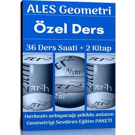 ALES Geometri Özel Ders Anlatım Seti Enine Boyuna Eğitim