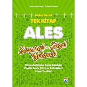 ALES Sayısal Sözel Yetenek Konu Anlatımlı Soru Bankası Özlem Cömert