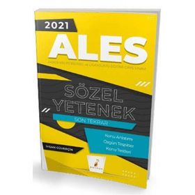 ALES Sayısal Sözel Yetenek Tamamı Çözümlü Son 3 Sınav 2021-Yediiklim Yayınları