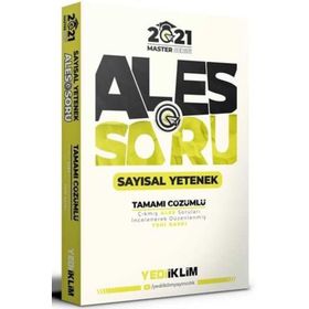 ALES Sayısal Sözel Yetenek Tamamı Çözümlü Son 7 Sınav 2021-Yediiklim Yayınları