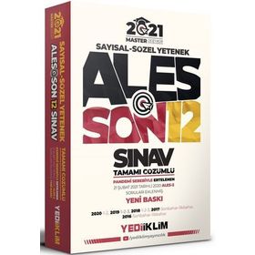 ALES Sayısal Sözel Yetenek Tamamı Çözümlü Son 7 Sınav 2021-Yediiklim Yayınları