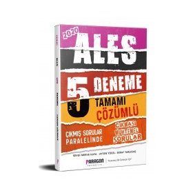 ALES Tamamı Çözümlü 5 Deneme - Paragon Yayıncılık