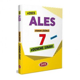 ALES Tamamı Çözümlü 7 Deneme Sınavı - Data Yayınları