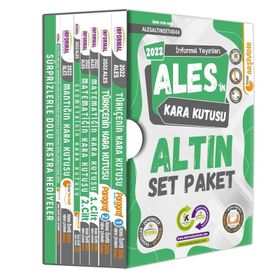 Alesin Kara Kutusu Altın Set Konu Özetli Çözümlü Paket Soru Bankası