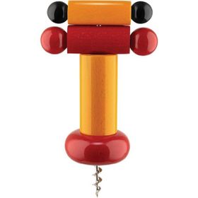 Alessi Ettore Sottsass 18 cm x 6 cm Sarı Tirbüşon