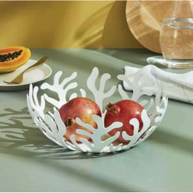 Alessi Mediterraneo 21 cm Beyaz Meyve Sepeti