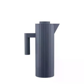 Alessi Plisse 1 lt Gri Isı Yalıtımlı Sürahi