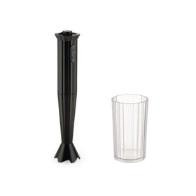 Alessi Plisse C/F 750 ml 220-240V Plastik Plastik Siyah El Blender Seti