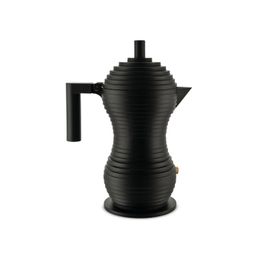 Alessi Pulcina 150 ml Siyah Espresso Makinesi