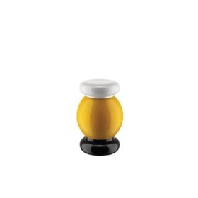 Alessi Values 7x7x11 cm Sarı Tuz ve Karabiber Öğütücü