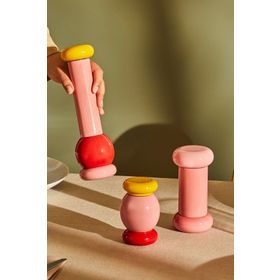 Alessi Values Pembe Tuz ve Karabiber Öğütücü