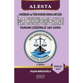 Alesta İdare Hukuku Soru Bankası - Astana Yayınları