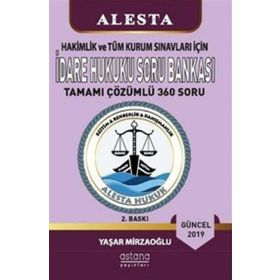 Alesta İdare Hukuku Soru Bankası - Astana Yayınları