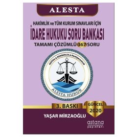 Alesta İdare Hukuku Soru Bankası - Astana Yayınları