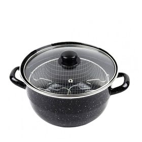 Alev P31225S2315 24 cm Emaye Kızartma Tenceresi
