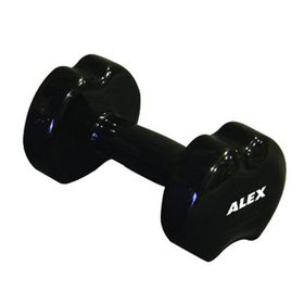 Alex 9 kg Siyah 1 Çift Vinly Dambıl Ağırlık