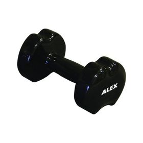 Alex 9 kg Siyah 1 Çift Vinly Dambıl Ağırlık