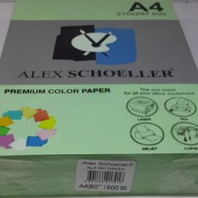Alex ALX-590 500 Adet Yeşil Renkli Fotokopi Kağıdı