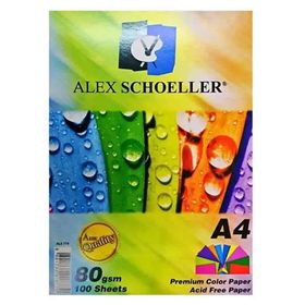 Alex ALX779 22x100'lü 10 Renk Fotokopi Kağıdı