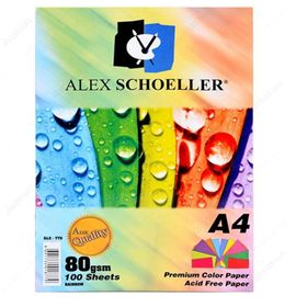 Alex Schoeller 100'lü Renkli Fotokopi Kağıdı