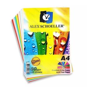 Alex Schoeller 100'lü Renkli Fotokopi Kağıdı