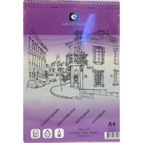 Alex Schoeller 180 gr 25 Yaprak Çizim Defteri