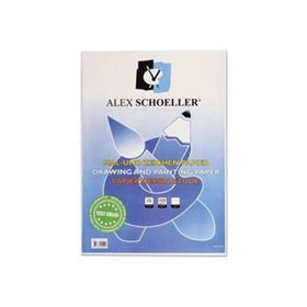 Alex Schoeller 206191 25x35 cm 120 gr 100'lü Çizim Kağıdı